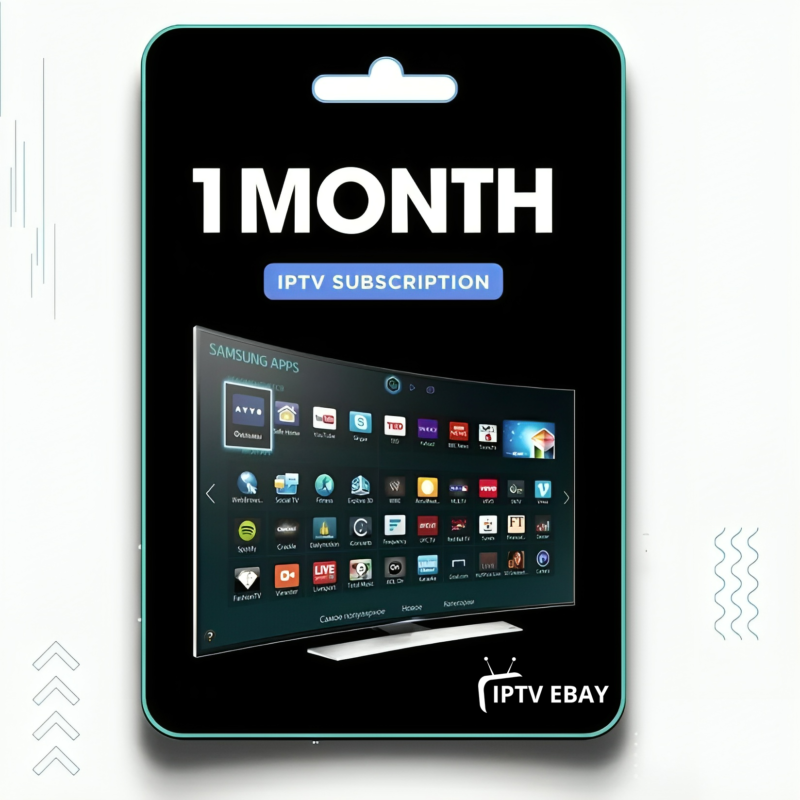 ebay iptv Subscription 1 months